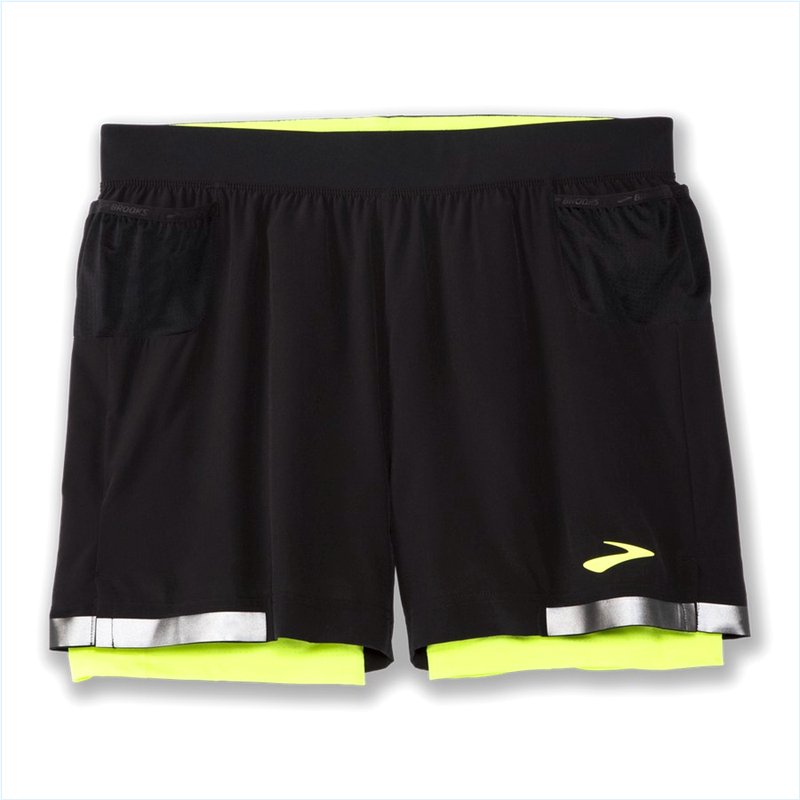 Carbonite 5" 2-in-1 Short : 070 Black/Nightlife Carbonite 5" 2-in-1 Short : 070 Black/Nightlife